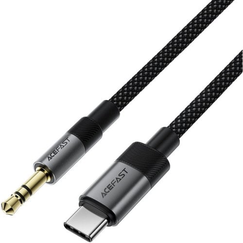 Переходник Acefast J11 USB Type-C to 3.5mm 0.15m (6974316285274) Black купить в Украине | Telemart фото
