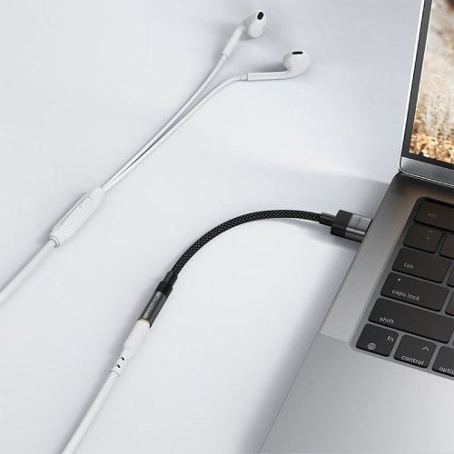 Переходник Acefast J13 USB to 3.5mm 0.15m (6974316285298) Black купить в Украине | Telemart фото