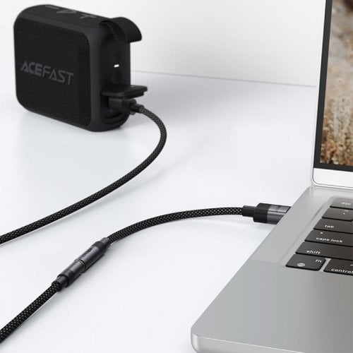 Переходник Acefast J13 USB to 3.5mm 0.15m (6974316285298) Black купить в Украине | Telemart фото