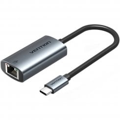 Сетевая карта Vention USB 3.1 Type-C to Gigabit Ethernet (CFPHB) Grey