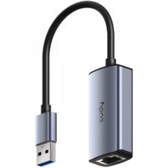 Сетевая карта Cudy UE25A USB 3.0 to 2.5G Ethernet Grey