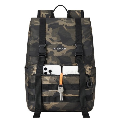 Рюкзак Rivacase 15.6" Sherwood (7621) Brown Camo купити в Україні | Telemart фото