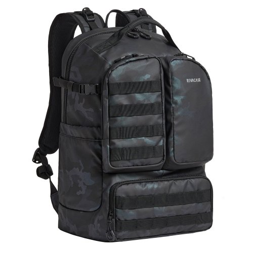 Рюкзак Rivacase 17.3" Sherwood (7663) Navy Camo купить в Украине | Telemart фото