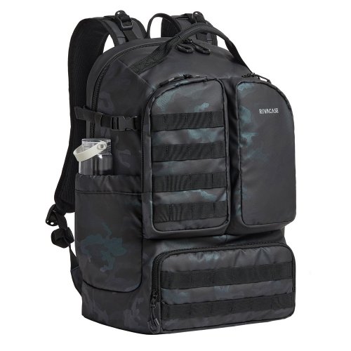 Рюкзак Rivacase 17.3" Sherwood (7663) Navy Camo купить в Украине | Telemart фото