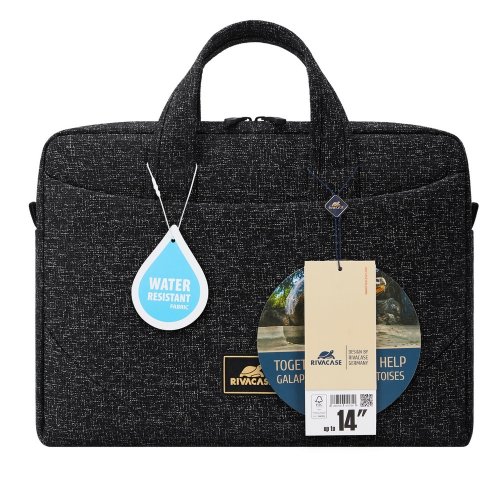 Сумка Rivacase 14" Anvik (7921) Black купити в Україні | Telemart фото