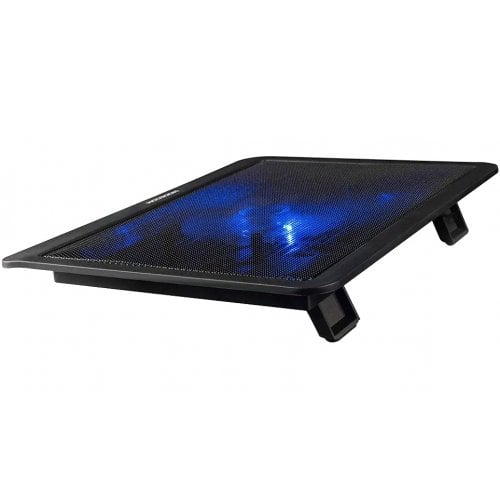 Подставка для ноутбука Modecom Silent Fan MC-CF13 (PL-MC-CF-13) Black купить в Украине | Telemart фото
