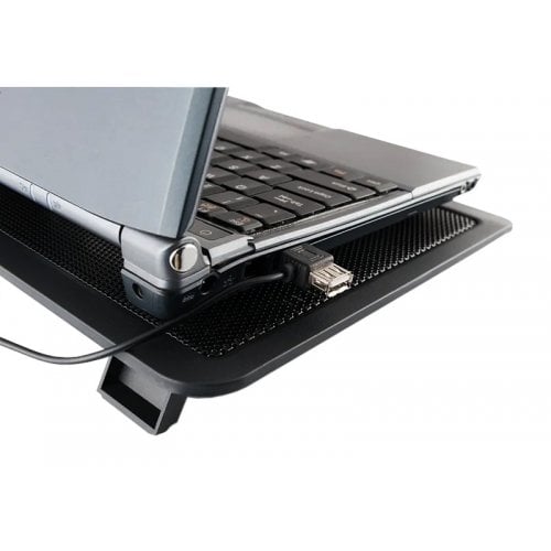 Подставка для ноутбука Modecom Silent Fan MC-CF13 (PL-MC-CF-13) Black купить в Украине | Telemart фото