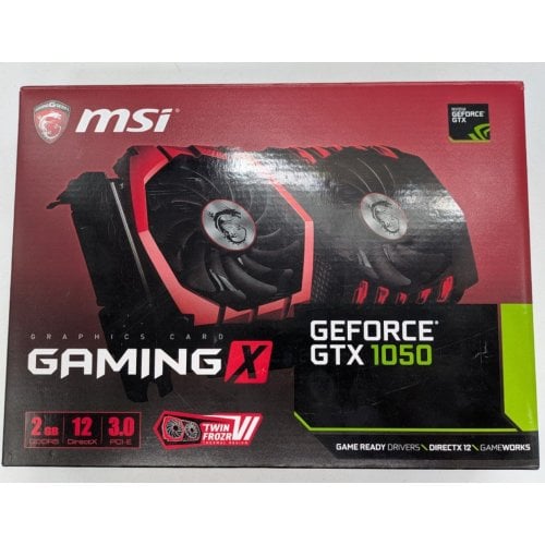 Видеокарта MSI GeForce GTX 1050 Gaming X 2048MB (GTX 1050 GAMING X 2G) (Восстановлено продавцом, 916943) купить в Украине | Telemart фото