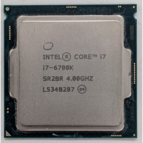 Процессор Intel Core i7-6700K 4.0(4.2)GHz 8MB s1151 Tray (CM8066201919901) (Восстановлено продавцом, 916949) купить в Украине | Telemart фото