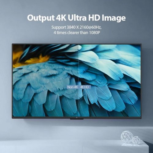 Кабель Vention HDMI to HDMI V2.0 4K 1m (AAIBF) Black купить в Украине | Telemart фото
