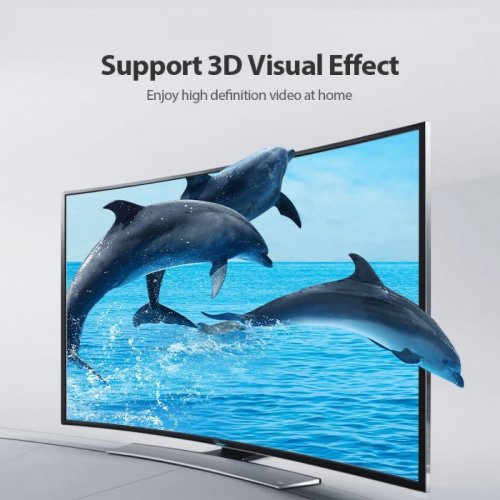 Кабель Vention HDMI to HDMI V2.0 4K 1m (AAIBF) Black купить в Украине | Telemart фото