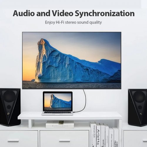 Кабель Vention HDMI to HDMI V2.0 4K 1.5m (AAIBG) Black купить в Украине | Telemart фото