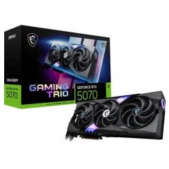 Уцінка відеокарта MSI GeForce RTX 5070 GAMING TRIO OC 12288MB (RTX 5070 12G GAMING TRIO OC) (Розкрита упаковка, 916968)