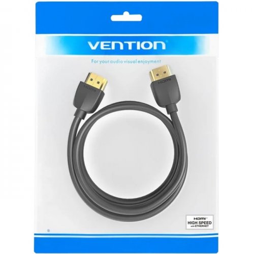 Кабель Vention HDMI to HDMI V2.0 4K 2m (AAIBH) Black купить в Украине | Telemart фото