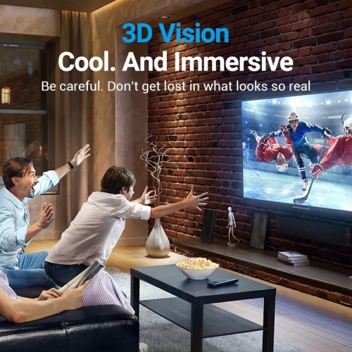 Кабель Vention HDMI to HDMI V2.1 8K 2m (AALBH) Black купить в Украине | Telemart фото