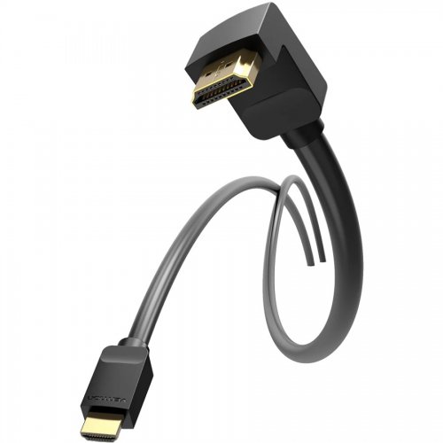 Кабель Vention HDMI to HDMI 270° V2.0 4K 1m (AAQBF) Black купить в Украине | Telemart фото