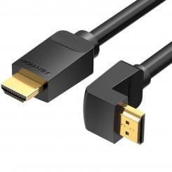 Кабель Vention HDMI to HDMI 270° V2.0 4K 1.5m (AAQBG) Black