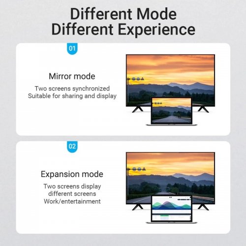 Кабель Vention HDMI to HDMI 270° V2.0 4K 2m (AAQBH) Black купить в Украине | Telemart фото