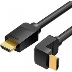 Кабель Vention HDMI to HDMI 90° V2.0 4K 1m (AARBF) Black