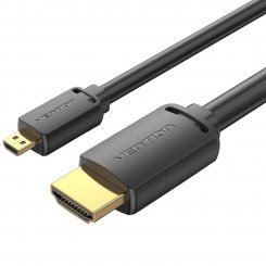 Кабель Vention HDMI to Micro HDMI V2.0 4K 1m (AGIBF) Black