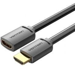 Удлинитель Vention HDMI to HDMI V2.0 4K 5m (AHCBJ) Black/Gray