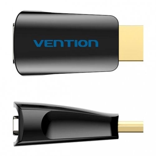 Адаптер Vention HDMI to VGA + Audio 1080P (AIDB0) Black купить в Украине | Telemart фото