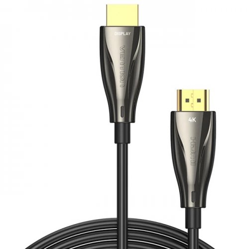 Кабель оптический (AOC) Vention Optical HDMI to HDMI V2.0 4K 50m (ALABX) Black купить в Украине | Telemart фото