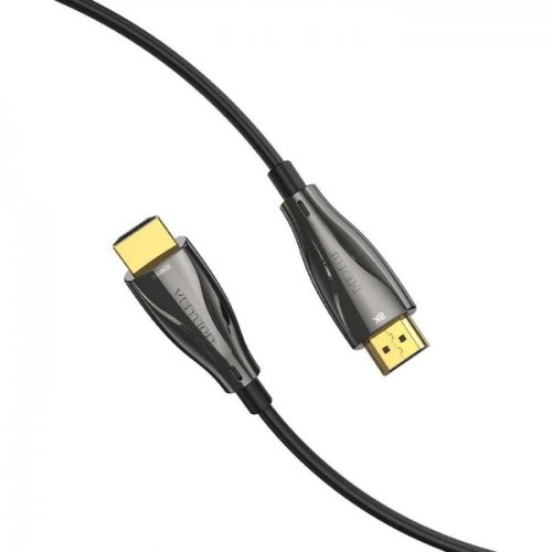 Кабель оптический (AOC) Vention Optical HDMI to HDMI V2.1 8K 60m (ALBBAE) Black купить в Украине | Telemart фото