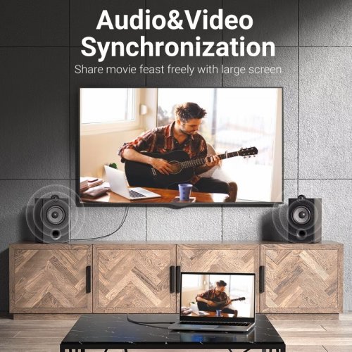 Кабель Vention HDMI to HDMI V2.0 4K 1m (ALEHF) Gray купить в Украине | Telemart фото