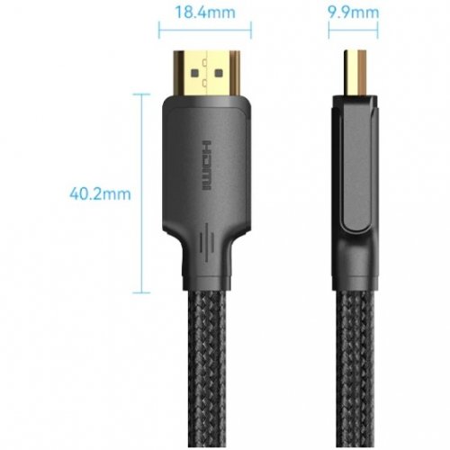 Кабель Vention HDMI to HDMI V2.0 4K 10m (ALLBL) Black купить в Украине | Telemart фото