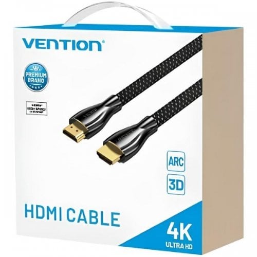 Кабель Vention HDMI to HDMI V2.0 4K 8m (ALMBK) Black купить в Украине | Telemart фото