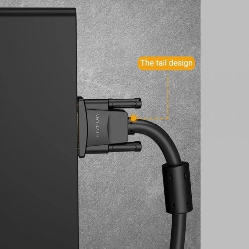 Кабель Vention VGA to VGA 10m (DAEBL) Black купить в Украине | Telemart фото