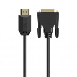Кабель HP HDMI to DVI-D 3m (DHC-HD05-03M) Black
