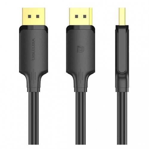 Кабель Vention DisplayPort to DisplayPort V1.2 4K 5m (HAKBJ) Black купить в Украине | Telemart фото