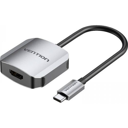 Переходник Vention USB Type-C to HDMI 4K 0.15m (TDEHB) Gray купить в Украине | Telemart фото