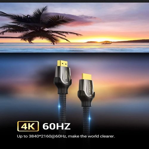 Кабель Vention HDMI to HDMI V2.0 4K 3m (VAA-B05-B300) Black купить в Украине | Telemart фото