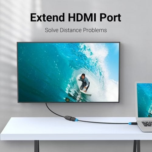 Удлинитель Vention HDMI to HDMI V2.0 4K 2m (VAA-B06-B200) Black купить в Украине | Telemart фото