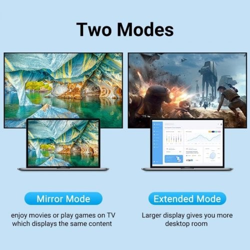 Удлинитель Vention HDMI to HDMI V2.0 4K 2m (VAA-B06-B200) Black купить в Украине | Telemart фото