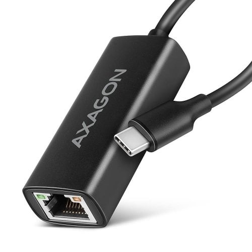 Сетевая карта AXAGON ADE-ARC USB 3.2 Gen1 Type-C to Gigabit Ethernet Black купить в Украине | Telemart фото