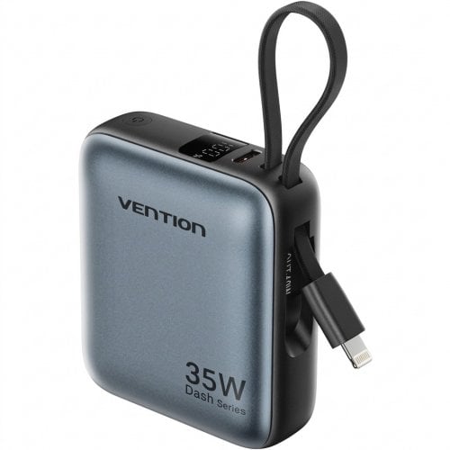 Powerbank Vention 10000mAh 35W (FHFH0) Gray купить в Украине | Telemart фото
