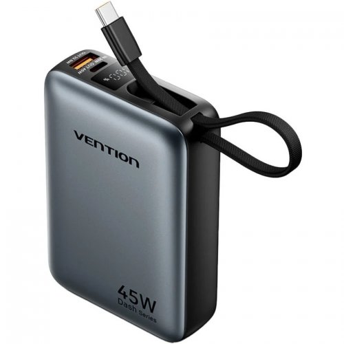 Powerbank Vention 20000mAh 45W (FHGH0) Gray купить в Украине | Telemart фото