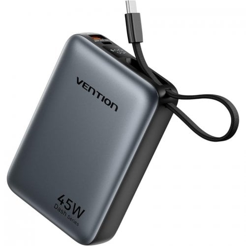 Powerbank Vention 20000mAh 45W (FHGH0) Gray купить в Украине | Telemart фото