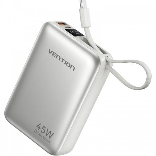 Powerbank Vention 20000mAh 45W (FHGN0) Beige купить в Украине | Telemart фото
