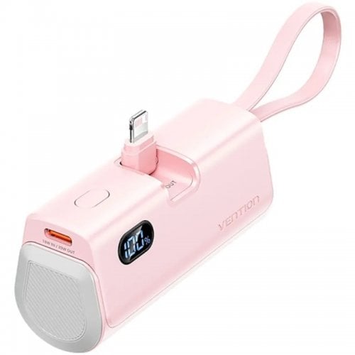 Powerbank Vention 4800mAh 22.5W (FHRP0) Pink купить в Украине | Telemart фото