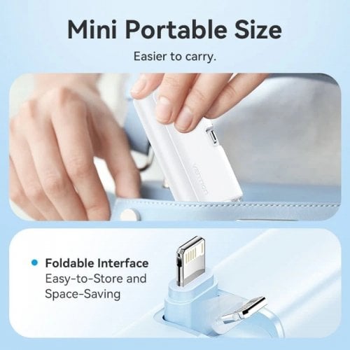 Powerbank Vention 4800mAh 22.5W (FHRP0) Pink купить в Украине | Telemart фото