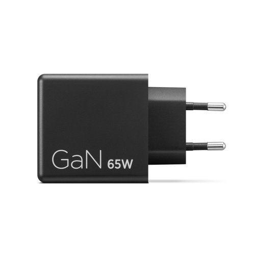 Зарядное устройство для ноутбука Lenovo GaN 2 x USB Type-C 65W (40AW065BEU) Black купить в Украине | Telemart фото