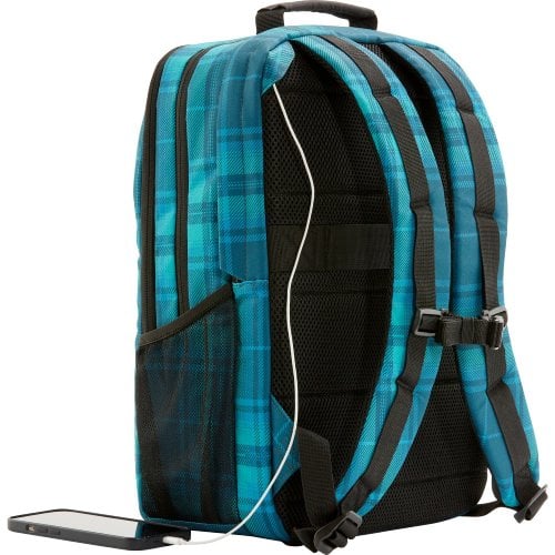 Рюкзак HP 16.1" Campus Tartan Plaid (7J594AA) Blue купить в Украине | Telemart фото