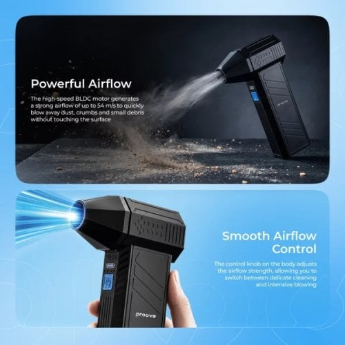 Повітродувка Proove Mistral Turbo Jet Fan (HVFM15000201) Black купити в Україні | Telemart фото