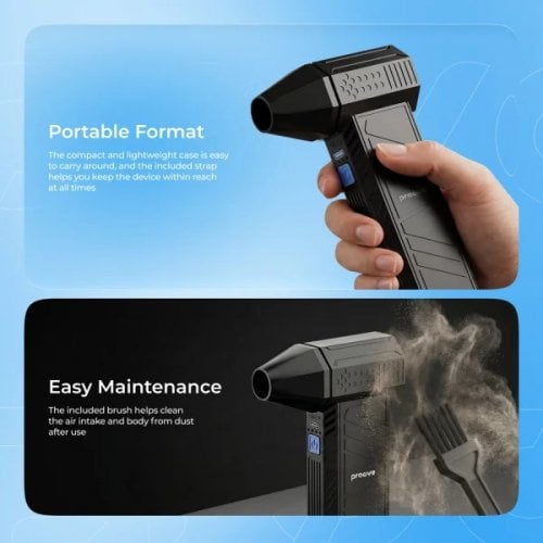 Повітродувка Proove Mistral Turbo Jet Fan (HVFM15000201) Black купити в Україні | Telemart фото