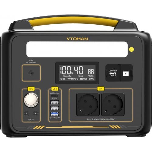 Зарядная станция Vtoman Jump 600X PB-20 600W 299Wh купить в Украине | Telemart фото